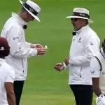 Sibley applied saliva on the ball,  penalty of five runs