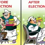 Sketched thoughts – Before Election Vs After Election