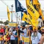SFJ referendum campaign barely visible in the West