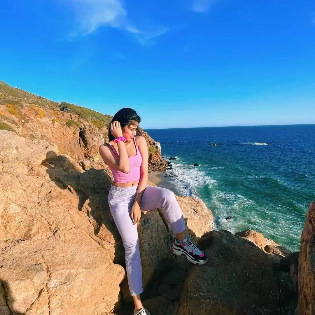 Janhvi Kapoor shares these new stunning vacation pictures.