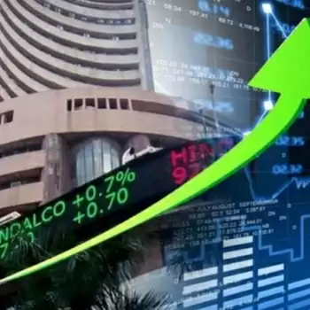 Sensex gains 43 points