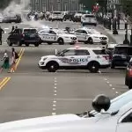 Armed man shot by Secret Service officer outside White House