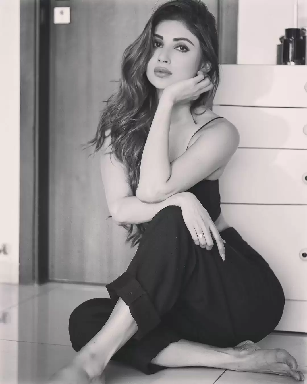 Mouni Roy Sizzles the Internet in Black & White