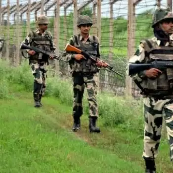 BSF Arrests Gangster from Moga