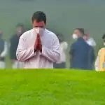 Rahul gandhi remembers Pandit Nehru on his birth anniversary