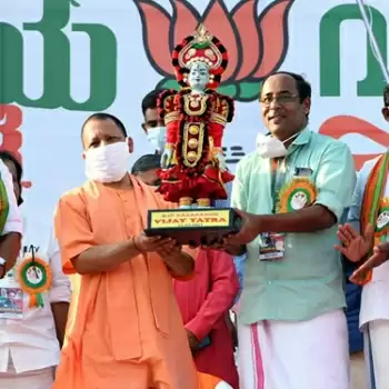 Yogi Adityanath rakes up issue of ‘love jihad’ in Kerala election campaign