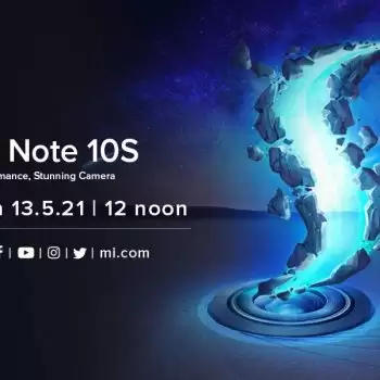 Redmi Note 10S smartphone will be launched on May 13, the company has confirmed.