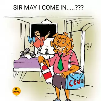 Sketched Thoughts – Sir May I Come In?