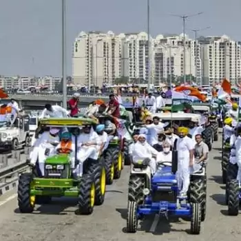 Farmers on the streets against agricultural bills, Bharat Bandh completely successful