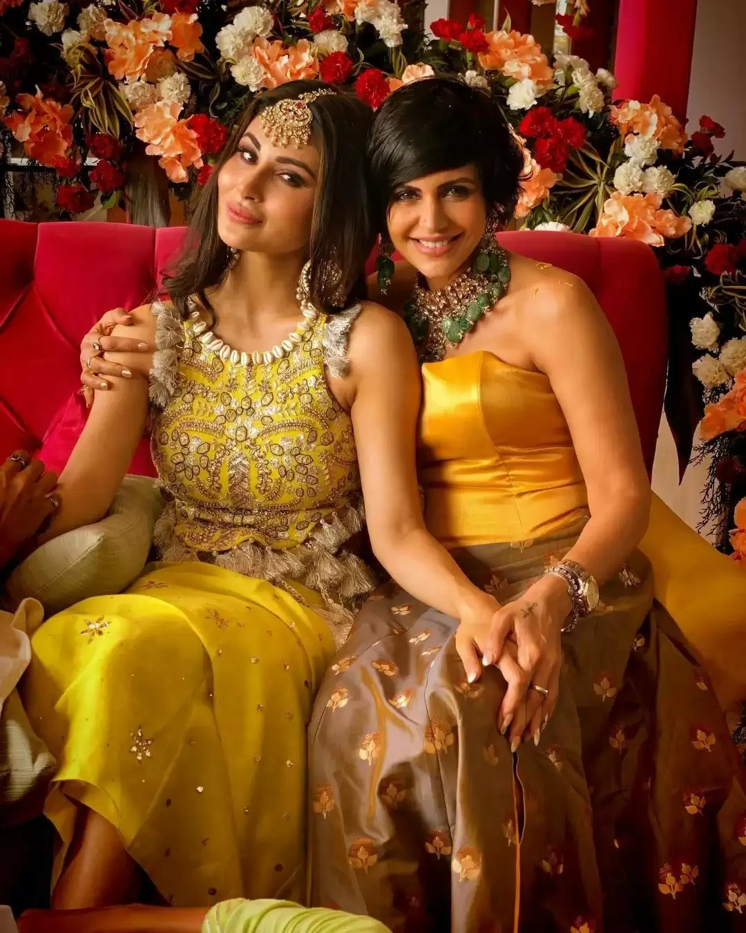 Mouni’s Haldi and Mehandi Ceremony Pictures Went on Viral
