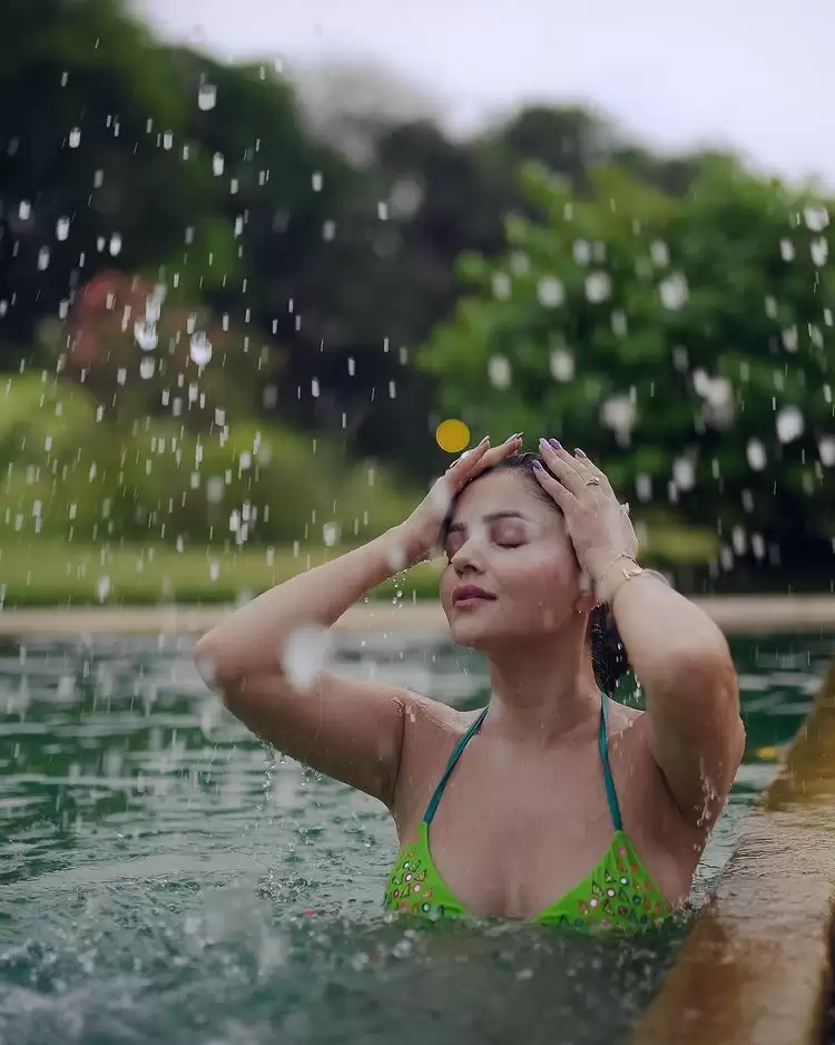 Rubina Dilaik Bikini
