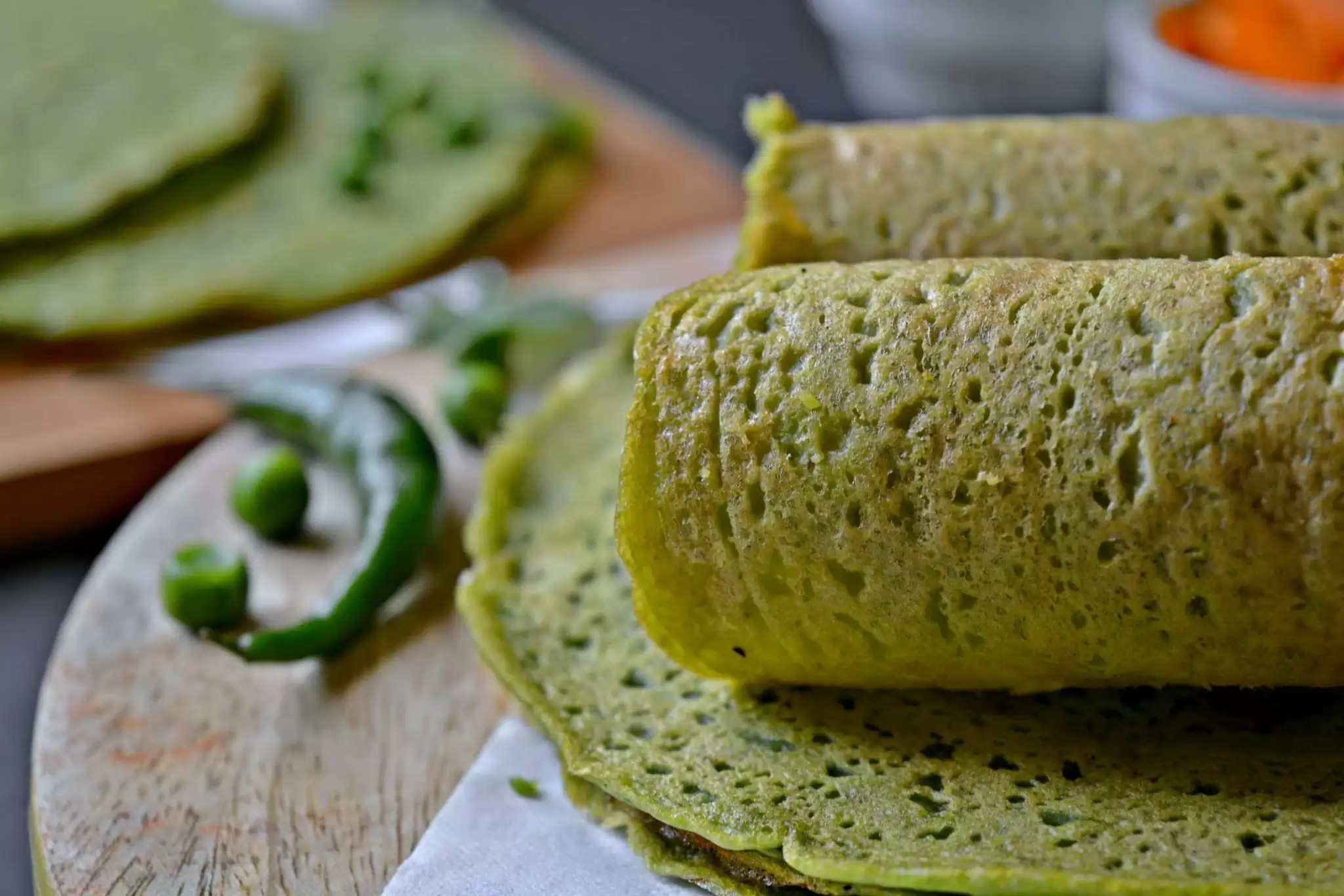 Try this delicious recipe made with peas.