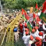 Samajwadi Party Protests Against Petrol Prices