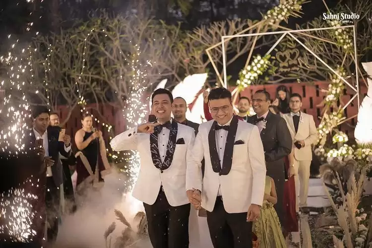 Telangana’s first gay wedding, Couple married in Hyderabad.