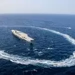 Iran fires missile at mock aircraft carrier amid US tensions