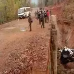 Chhattisgarh: Naxalites blew up a bus full of soldiers; 5 martyrs