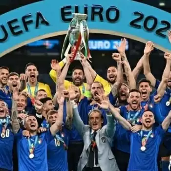 Italy became the new king of European football, defeating England in a penalty shootout