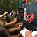Farmers nation wide bandh: UP authorities restrict SP’s tractor rally