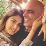 Rhea Chakraborty was spotted enjoying with friends