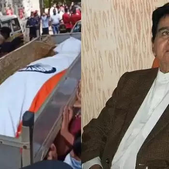 Tragedy king Dilip Kumar buried with state honours at the Juhu Cemetery