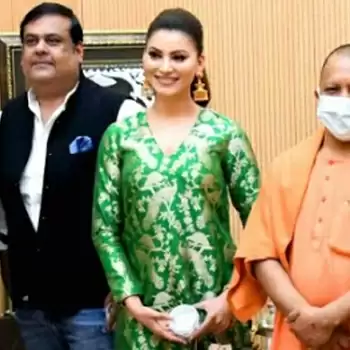 Urvashi Rautela meets CM Yogi