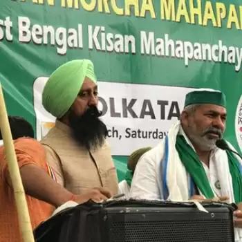 Cast your vote anyone except BJP, says Rakesh Tikait in West Bengal