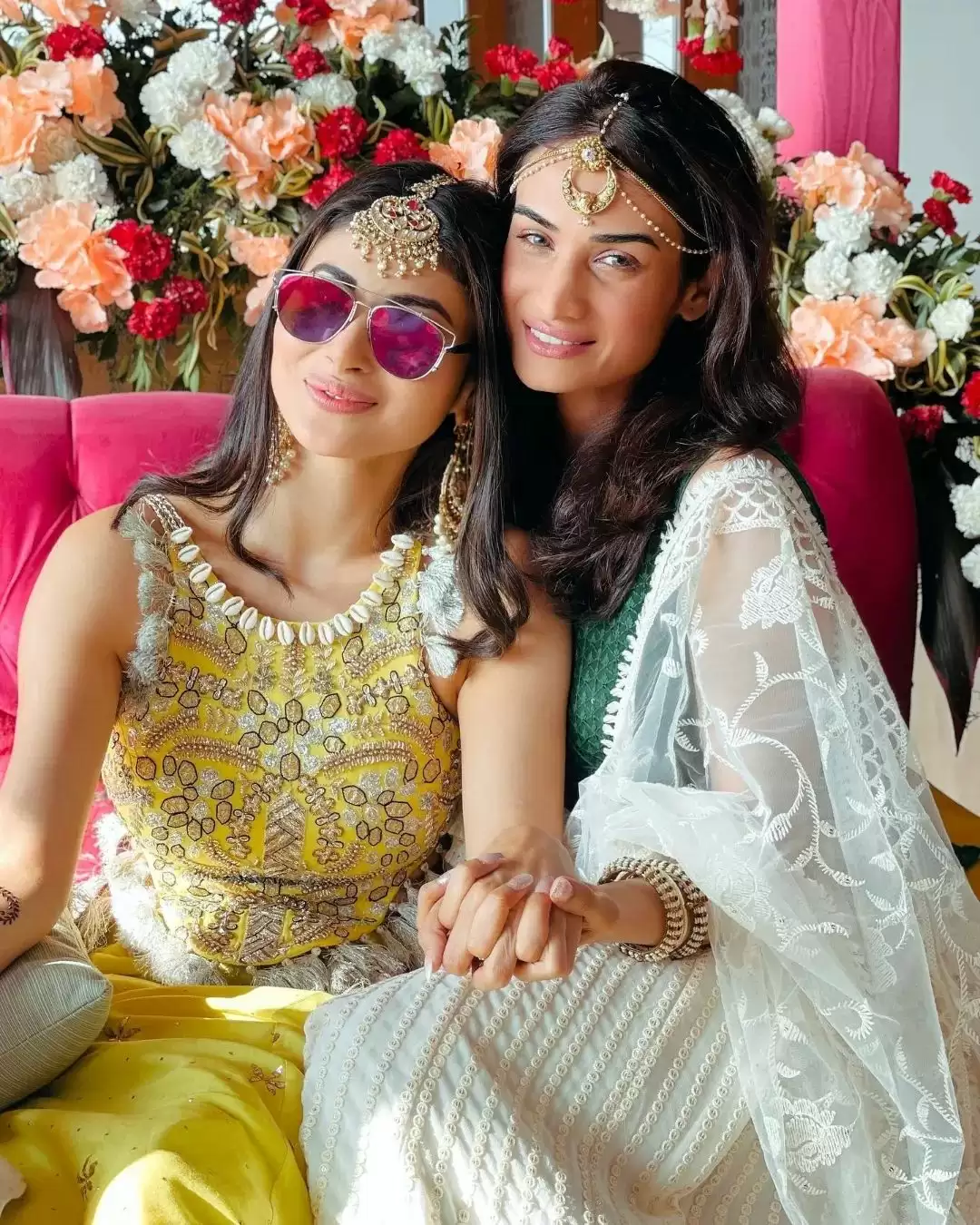 Mouni’s Haldi and Mehandi Ceremony Pictures Went on Viral