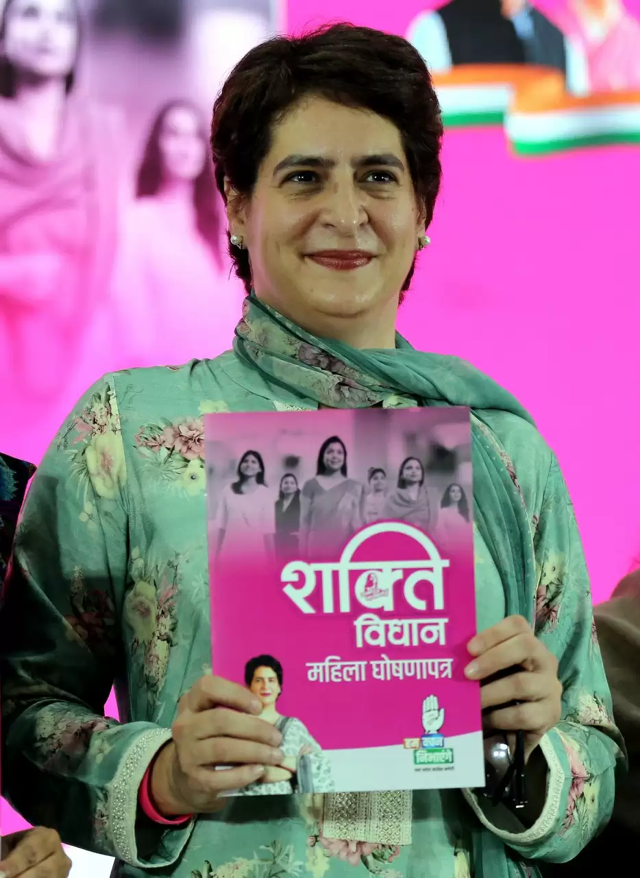 Highlights from Priyanka Gandhi’s Women Manifesto Released in Lucknow