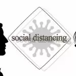 Interesting move by a shopkeeper to follow social distancing