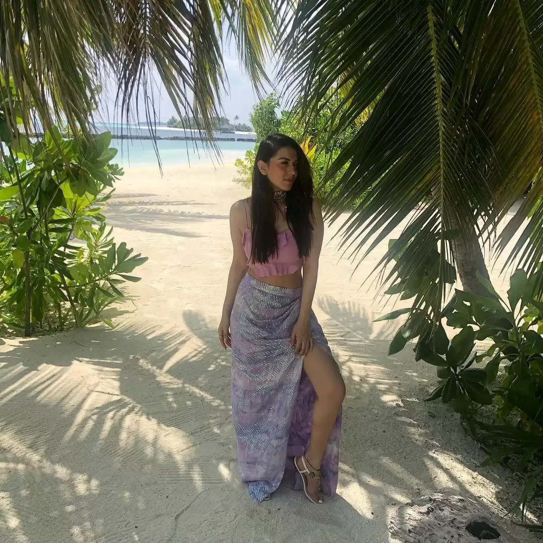 Hansika Motwani Vacations Pictures go viral on the internet.
