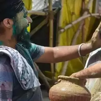 Farmers celebrated Holi on Delhi border