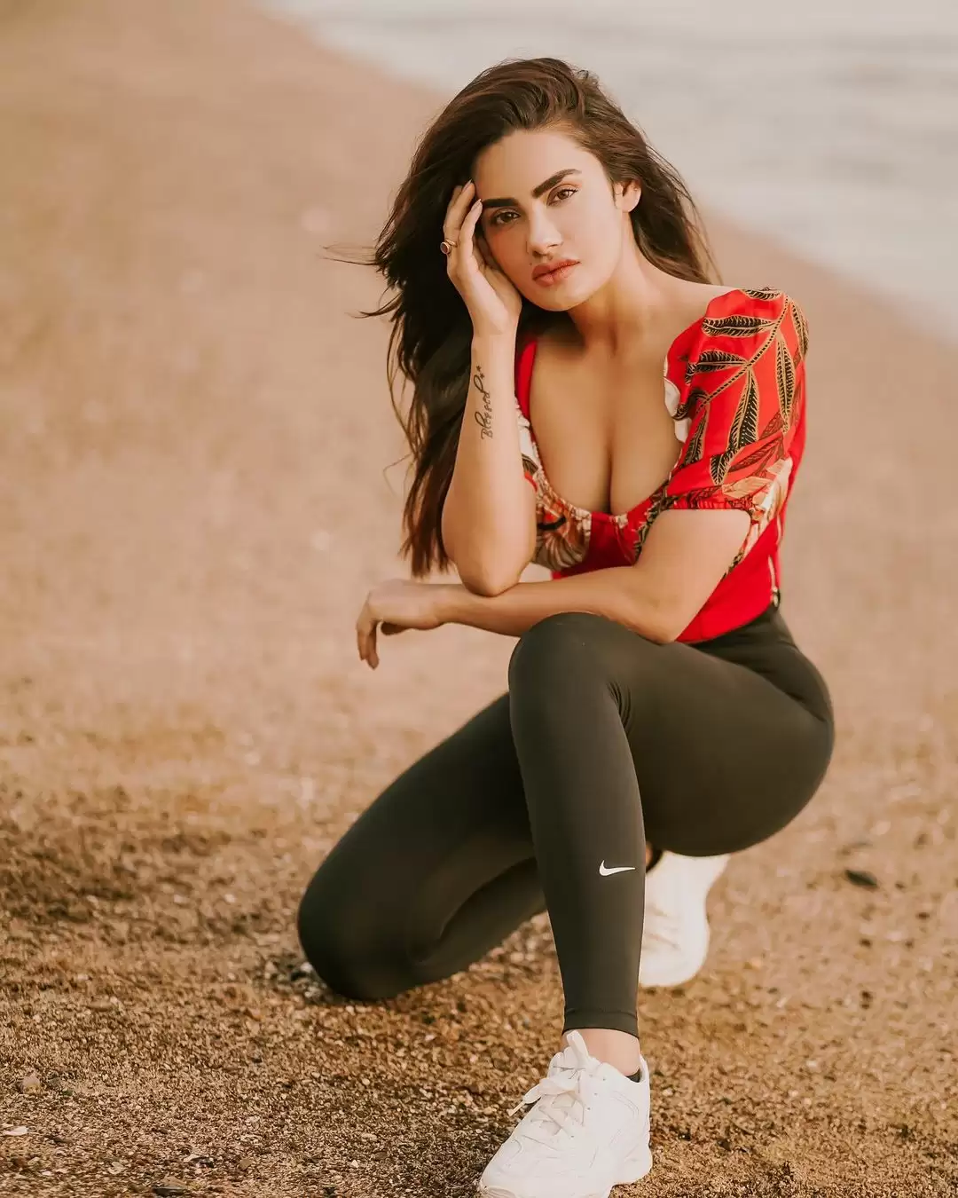 Sakshi Dwivedi is raising temperatures with her glamorous photoshoots