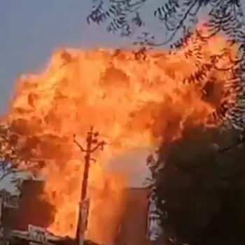 Explosion in oxygen refill plant at Lucknow, two people killed