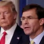 Trump removed defence minister Esper