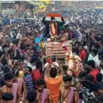 Heroic welcome to Indian bowler Natarajan in Salem