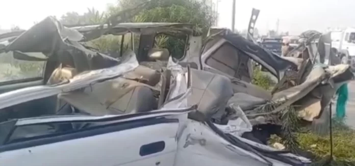 4 women, child die as SUV hits power pole in UP’s Prayagraj