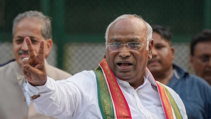Kharge takes over a AICC president