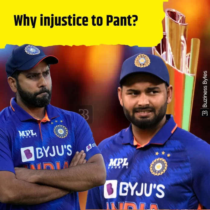 Why injustice to Pant?