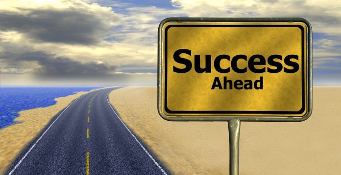 success ahead board