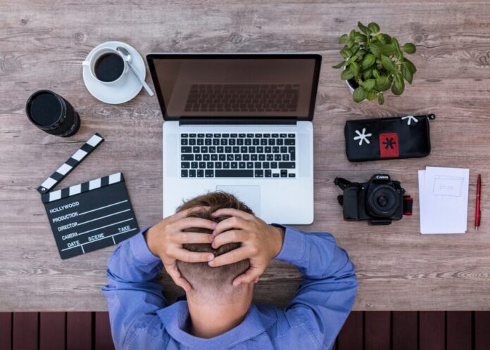 man on laptop