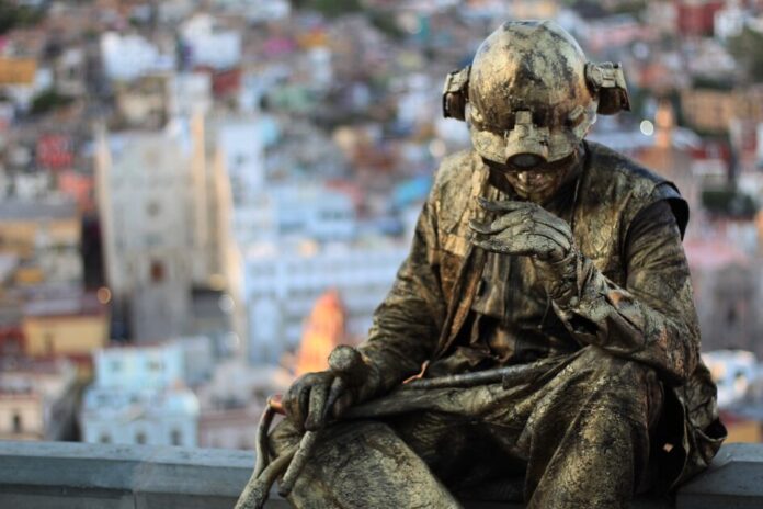 copper man