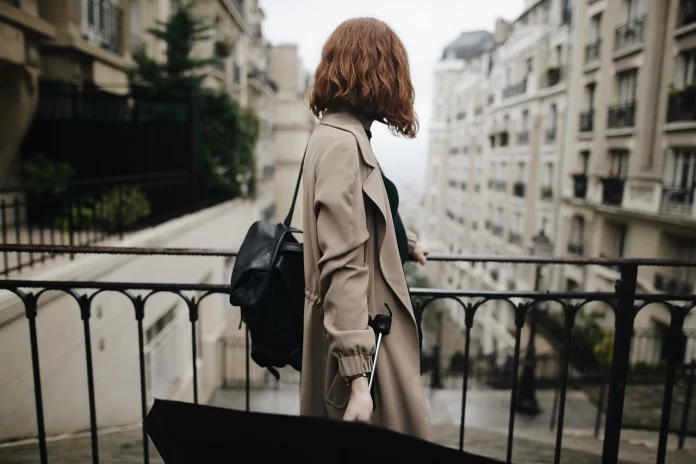 girl walking