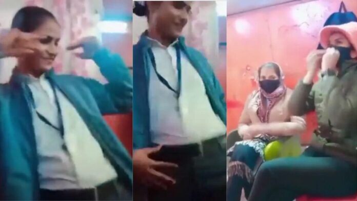 4 female constables in Uttar Pradesh were suspended after their video got viral on a Bhojpuri song