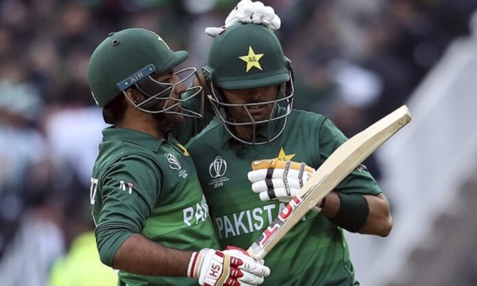 Babar Azam and Sarfaraz Ahmed