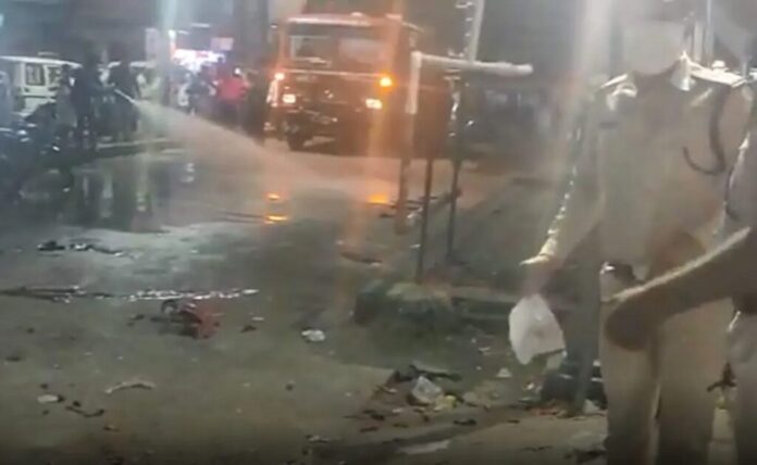 Balloon seller dies after the gas cylinder exploded