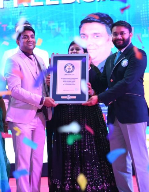 Mukul Agrawal sets Guinness World Record