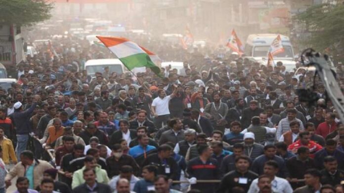 Rahul’s Bharat Jodo Yatra reaches Red Fort, urges the nation to spread love rather than hatred