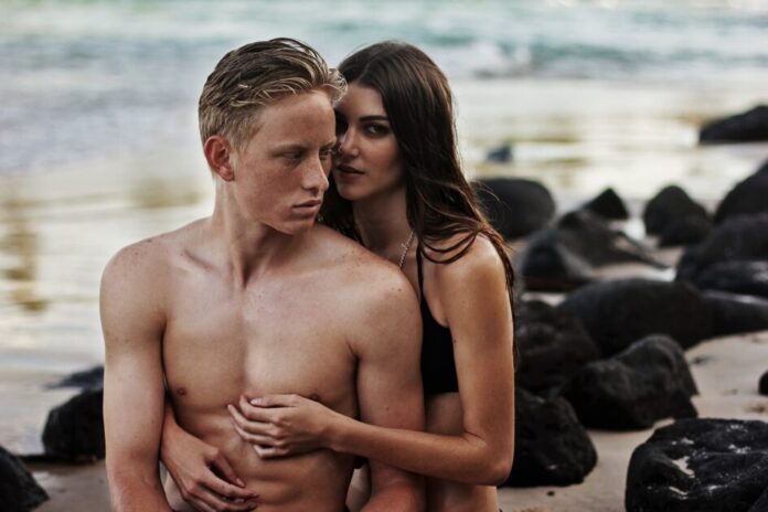 man and woman