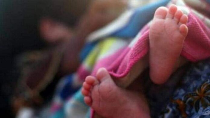 15 day-old abandoned child found in a field in Harda
