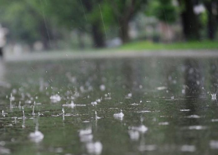 MP witnesses heavy rain